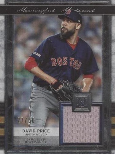 2020 Topps Museum Collection - David Price #MMR-DPR
