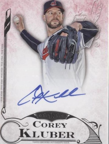 2015 Topps Five Star - Corey Kluber #FSA-CKL