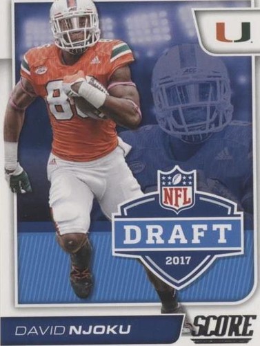 2017 Score David Njoku #16
