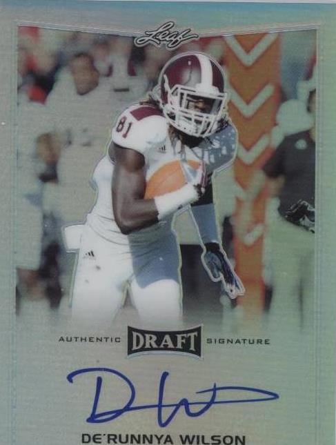 2016 Leaf Metal Draft De'Runnya Wilson #BA-DRW