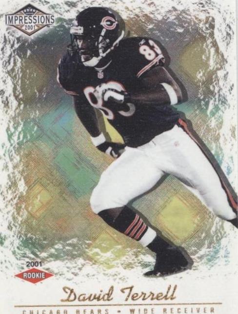 2001 Pacific Impressions David Terrell #160