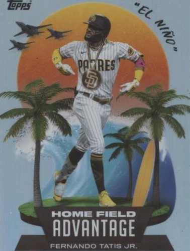 2022 Topps Series 1 Fernando Tatis Jr. Player Jersey Number