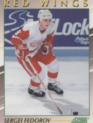 1991-92 Score Young Superstars - Sergei Fedorov #1