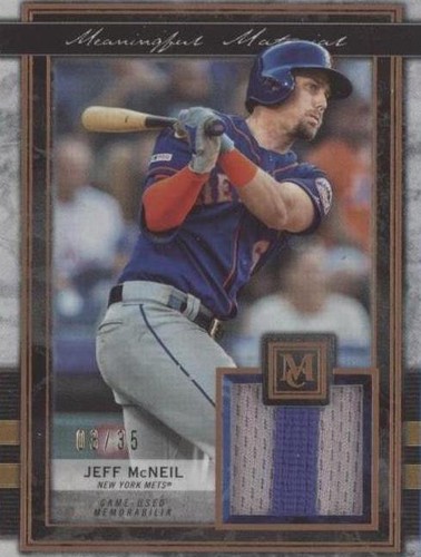2020 Topps Museum Collection - Jeff McNeil #MMR-JMC