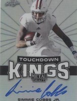 2018 Leaf Metal Draft Simmie Cobbs Jr. #TK-SC1