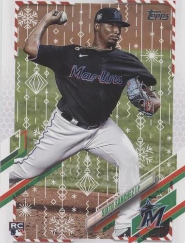 2021 Topps Holiday - Sixto Sanchez #HW38