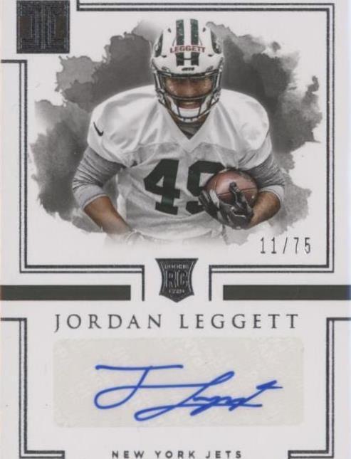 2017 Panini Impeccable Jordan Leggett #155