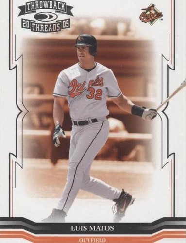 2005 Donruss Throwback Threads - Luis Matos #275