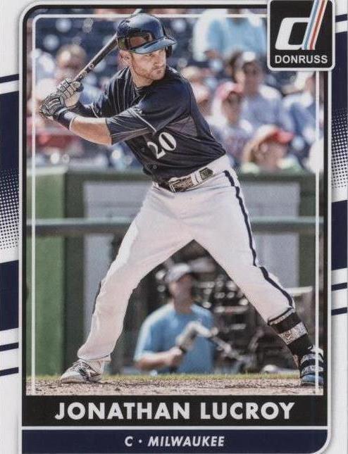 2016 Panini Donruss - Jonathan Lucroy #141