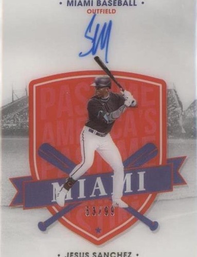 2021 Panini Chronicles - Jesus Sanchez #AP-JS