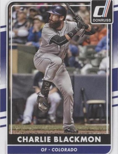 2016 Panini Donruss - Charlie Blackmon #103