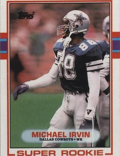 1989 Topps Michael Irvin #383
