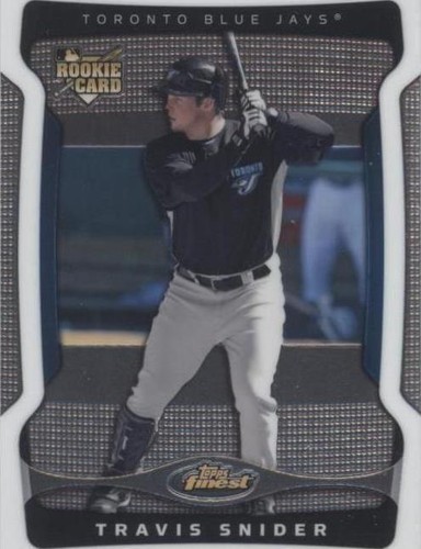 2009 Topps Finest - Travis Snider #136
