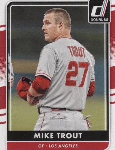 2016 Panini Donruss - Mike Trout #83