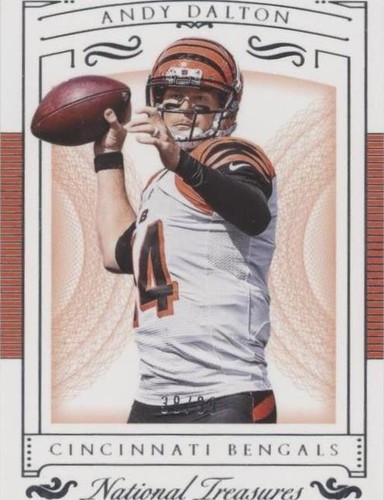 2015 Panini National Treasures Andy Dalton #39