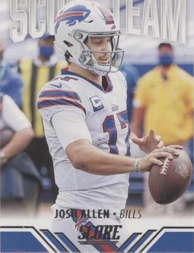 2021 Score Josh Allen #ST4