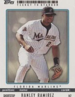 2009 Topps Ticket To Stardom - Hanley Ramirez #147