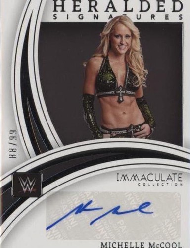 2022 Panini Immaculate Collection WWE - Michelle McCool #HS-MMC