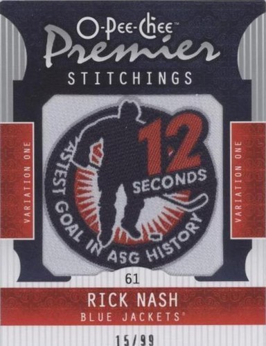 2008-09 O-Pee-Chee Premier - Rick Nash #PS-RN