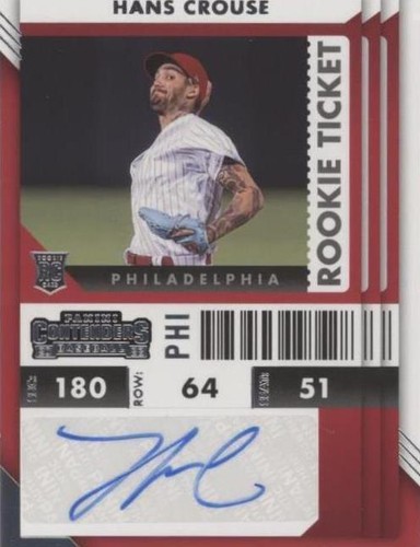 2022 Panini Chronicles - Hans Crouse #37