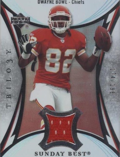 2007 Upper Deck Trilogy Dwayne Bowe #SB-DB
