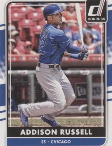 2016 Panini Donruss - Addison Russell #158