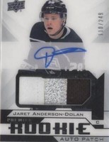 2018-19 Upper Deck Premier - Jaret Anderson-Dolan #AR-JA
