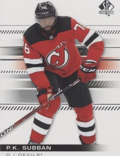 2019-20 SP Authentic - P. K. Subban #90