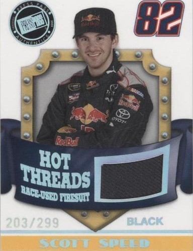 2009 Press Pass Premium - Scott Speed #HT-SS