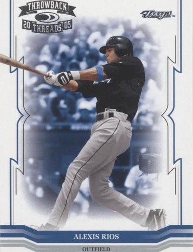 2005 Donruss Throwback Threads - Alex Rios #192