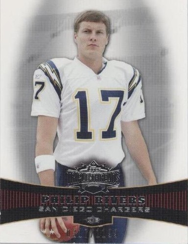 2006 Topps Triple Threads Philip Rivers #40