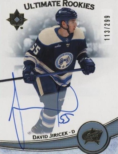 2022-23 Upper Deck Ultimate Collection - David Jiricek #110