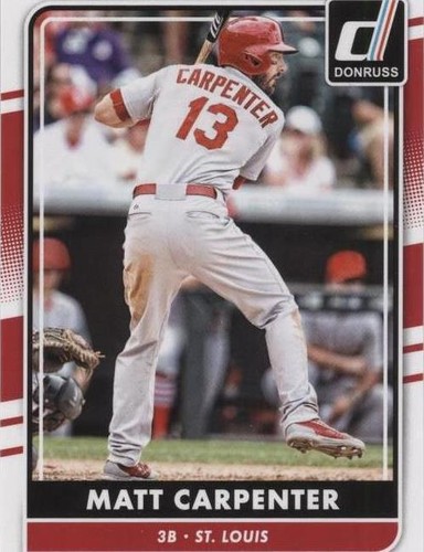 2016 Panini Donruss - Matt Carpenter #89