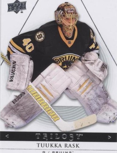 2013-14 Upper Deck Trilogy - Tuukka Rask #8