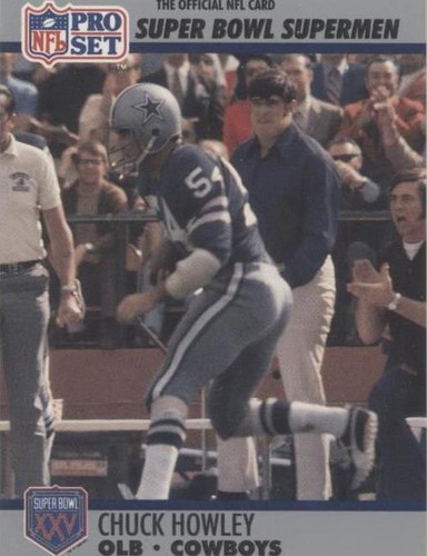 1990 Pro Set Super Bowl XXV Silver Anniversary Chuck Howley #98