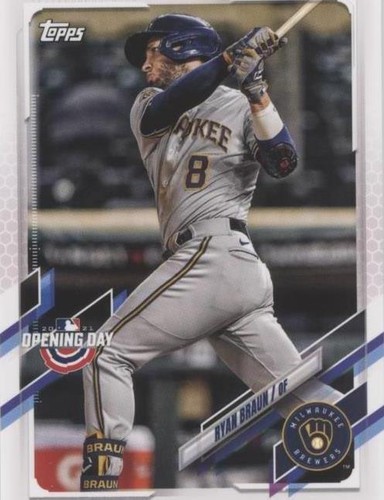 2021 Topps Opening Day - Ryan Braun #119