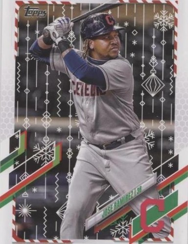 2021 Topps Holiday - Jose Ramirez #HW205