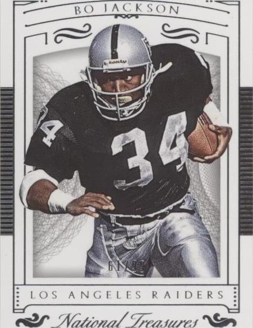 Panini National Treasures Bo Jackson #13 2015