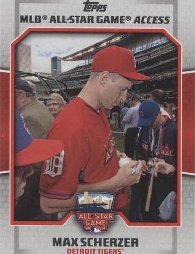 2014 Topps Update Series - Max Scherzer #ASA-MS