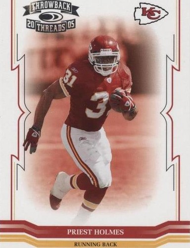 2005 Donruss Throwback Threads Priest Holmes #72