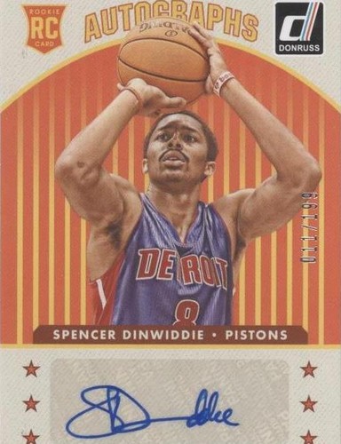 2014-15 Panini Donruss - Spencer Dinwiddie #25