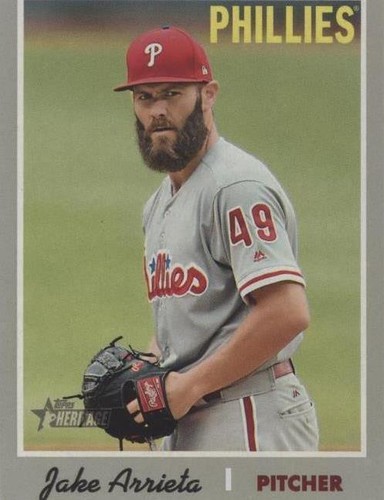 2019 Topps Heritage - Jake Arrieta #403
