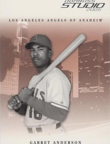 2005 Donruss Studio - Garret Anderson #6