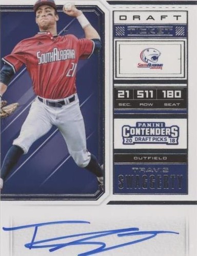 2018 Panini Contenders Draft Picks - Travis Swaggerty #9