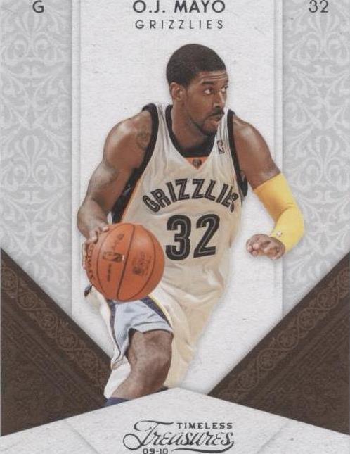 2009-10 Timeless Treasures - O.J. Mayo #41