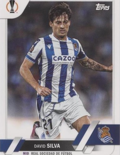 2022-23 Topps UEFA Club Competitions David Silva #154