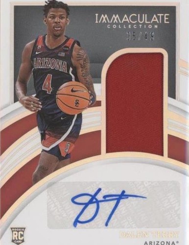 2022-23 Panini Immaculate Collection Collegiate - Dalen Terry #51