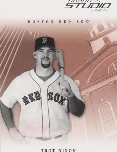 2005 Donruss Studio - Trot Nixon #54