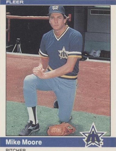 1984 Fleer - Mike Moore #614