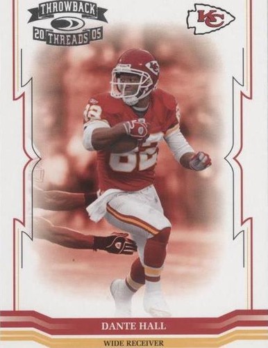 2005 Donruss Throwback Threads Dante Hall #71